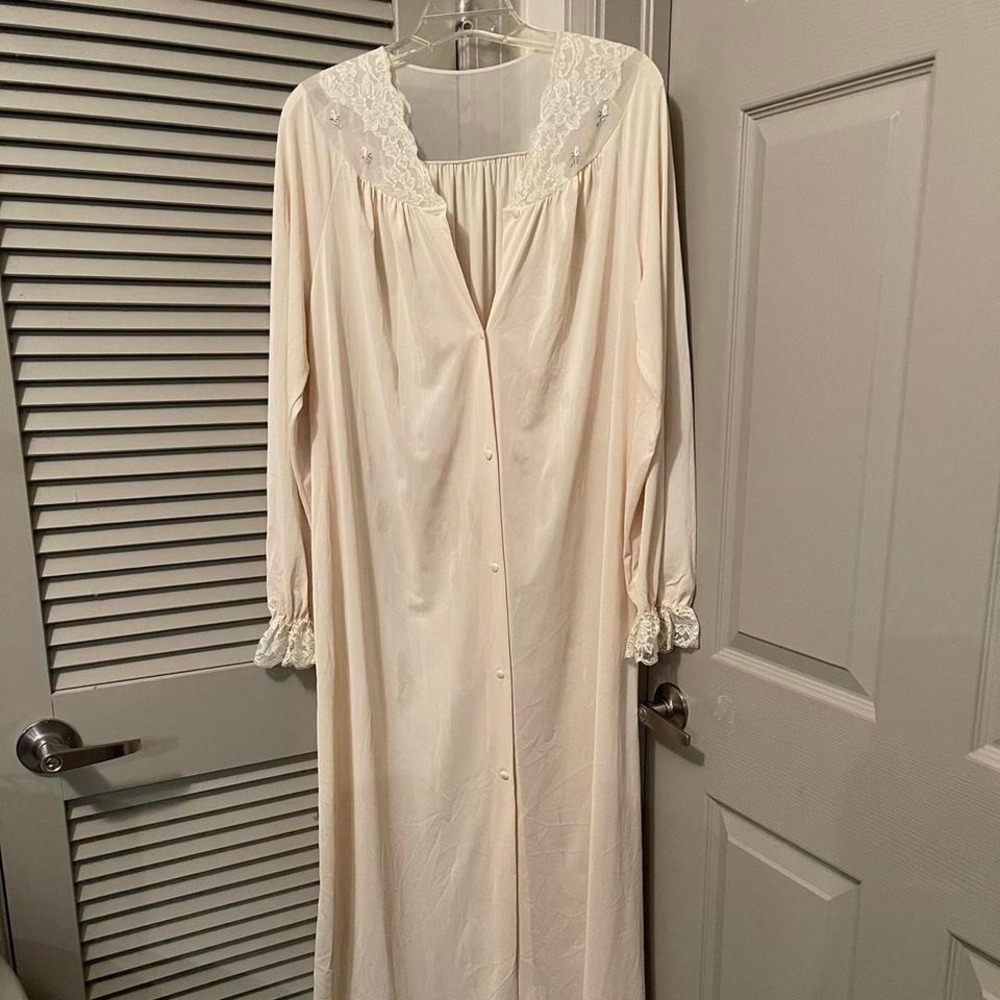 Vintage Nighgown Cottagecore Lace Pink Coquet Whimseygoth Dress